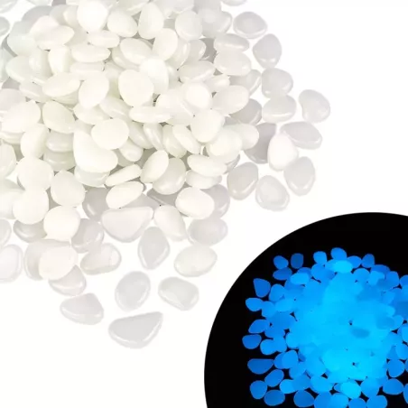 Kamyki kamienie świecące fluorescencyjne 100 szt-5907451338568