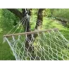 Hamak ogrodowy sznurkowy ze stelażem bujak siatka - 9