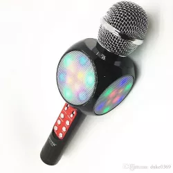 Mikrofon karaoke model WS1816 z wbudowanymi głośnikami bluetooth