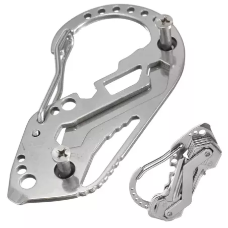 Brelok do kluczy karabińczyk survival multi-tool-5907451324455