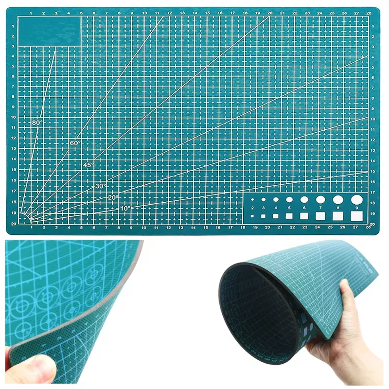 Mata do cięcia samogojąca a4 modelarska dwustronna - 1 Mata do cięcia samogojąca a4 modelarska dwustronna - 1