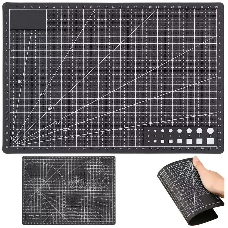 Mata do cięcia samogojąca a4 modelarska dwustronna - 1 Mata do cięcia samogojąca a4 modelarska dwustronna - 1