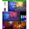 Żarówka kolorowa diodowa LED RGB 7W/E27 16 kolorów z pilotem IR