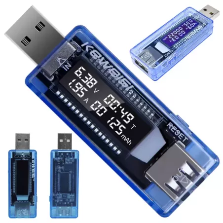 Miernik woltomierz usb amperomierz tester napięcia-5907451342787