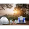 Namiot turystyczny kemping daszek iglo 4 osobowy - 11