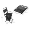Krzesło składane wędkarskie torba termiczna uchwyt - 14