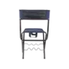 Krzesło wędkarskie oparcie z uchwytem na wędki - 4