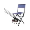 Krzesło wędkarskie oparcie z uchwytem na wędki - 10