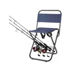 Krzesło wędkarskie składane oparcie z uchwytem - 8