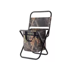 Krzesło wędkarskie z oparciem i torbą termiczną - 6