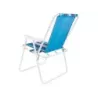 Krzesło składane ogrodowe turystyczne plażowe lekkie biwakowe pod namiot - 4