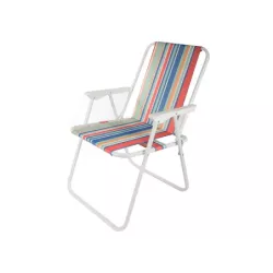 Krzesło składane ogrodowe turystyczne plażowe lekkie biwakowe pod namiot - 7
