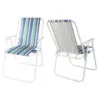 Krzesło składane ogrodowe turystyczne plażowe lekkie biwakowe pod namiot - 3