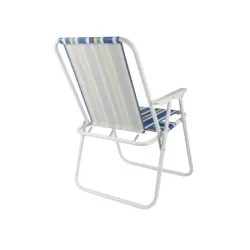 Krzesło składane ogrodowe turystyczne plażowe lekkie biwakowe pod namiot - 5
