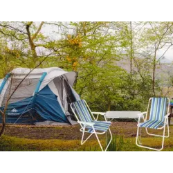 Krzesło składane ogrodowe turystyczne plażowe lekkie biwakowe pod namiot - 11