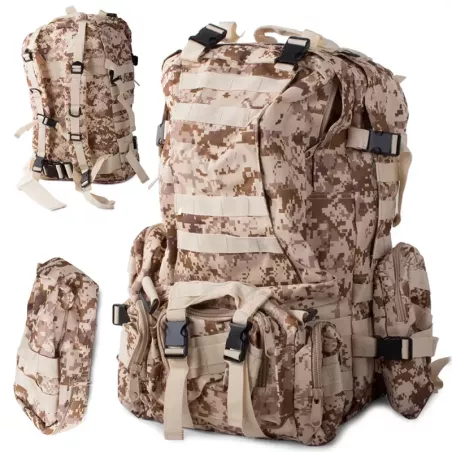 Plecak wojskowy taktyczny survival militarny 48.5l-5907451322529