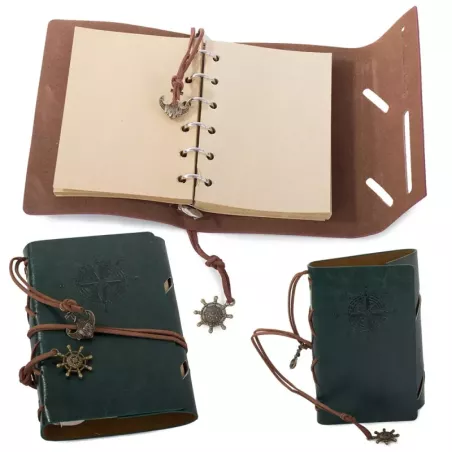 Notes podróżnika pamiętnik dziennik retro vintage-5907451322680