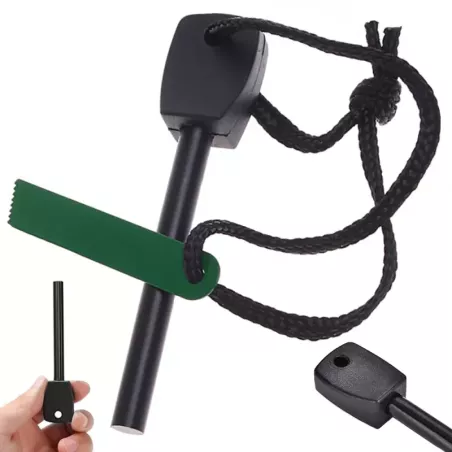 Krzesiwo magnezowe survivalowe wojskowe rozpałka-5907451333297