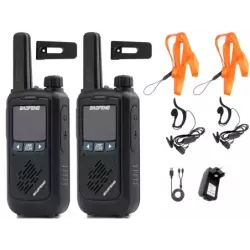 Krótkofalówki walkie talkie baofeng bf-t17 radiotelefon zestaw latarka 2szt - 16