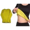 Koszulka neoprenowa fitness damska długi rękaw - 4