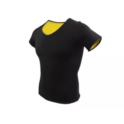 Koszulka neoprenowa fitness damska krótki rękaw - 10