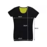 Koszulka neoprenowa fitness damska krótki rękaw - 14