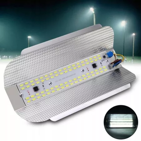 Zewnętrzny halogen doświetlacz LED 50W zimny.-