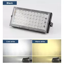 Halogen doświetlacz panel LED 50W biały zimny wodoodporny mały i lekki