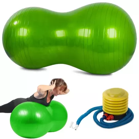 Piłka gimnastyczna fitness orzeszek fasolka duża-5907451323168