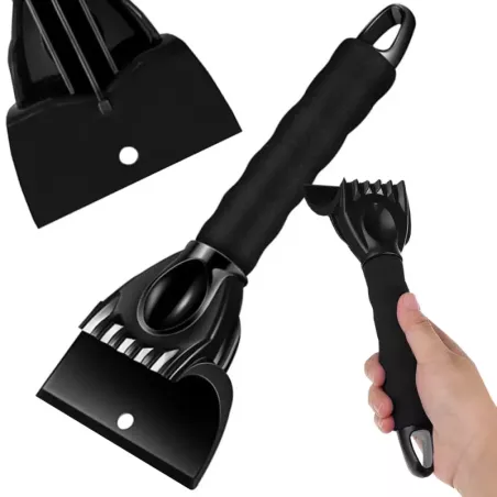 Skrobaczka do szyb samochodowych skrobak do lodu plastikowa na szron śnieg - 1