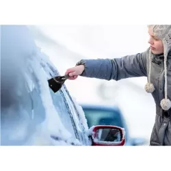 Skrobaczka do szyb samochodowych skrobak do lodu plastikowa na szron śnieg - 11