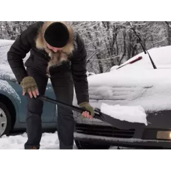 Łopata do śniegu samochodowa składana szufla do auta saperka do odśnieżania - 10