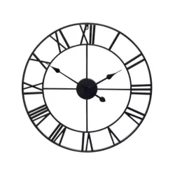 Zegar ścienny rzymski retro vintage loft 3d 50cm - 2