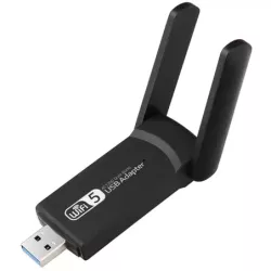 Karta sieciowa wi-fi adapter wifi USB 1300mbps dual - 1