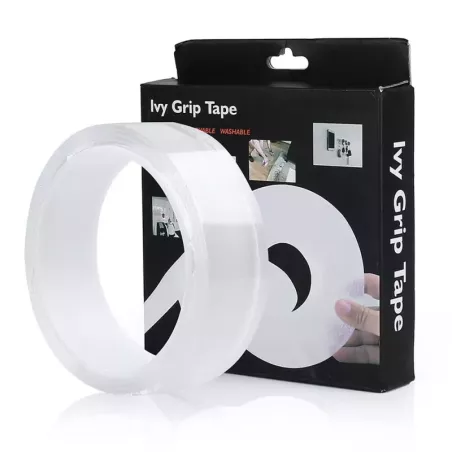 Taśma dwustronna przezroczysta nano tape mocna 1m-5907451327999