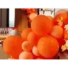 Zestaw balonów halloween czarne pomarańczowe 20szt - 5