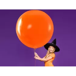 Zestaw balonów halloween czarne pomarańczowe 20szt - 7