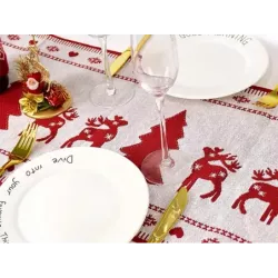 Bieżnik świąteczny na stół obrus wigilijny na boże narodzenie - 8