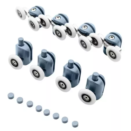Rolki do kabiny prysznicowej komplet kółka 8 rolek-5907451321188