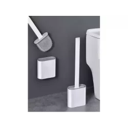 Szczotka toaletowa silikonowa do łazienki wc - 5