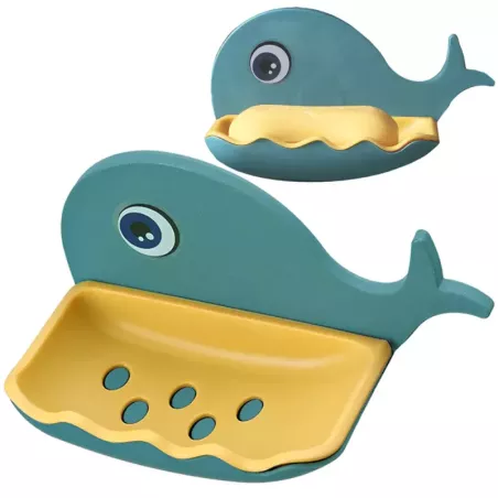 Mydelniczka pojemnik odpływ na mydło do kąpieli-5907451335390