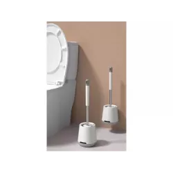 Szczotka toaletowa silikonowa wisząca łazienki wc - 4