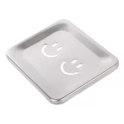 Mydelniczka metalowa na mydło półka łazienkowa - 8