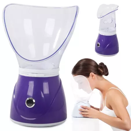 Sauna parowa do twarzy inhalator kosmetyczna nawilżacz skóry mgiełka - 1