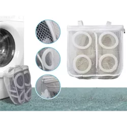Worek siatka woreczek do prania butów obuwia dziecięcego z suwakiem pojemna-5907451352281