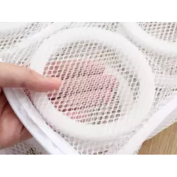 Worek siatka woreczek do prania butów obuwia dziecięcego z suwakiem pojemna-5907451352281