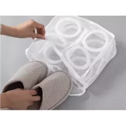 Worek siatka woreczek do prania butów obuwia dziecięcego z suwakiem pojemna-5907451352281