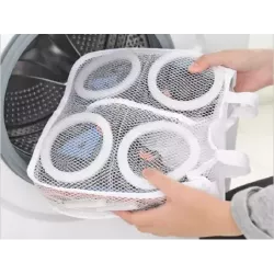 Worek siatka woreczek do prania butów obuwia dziecięcego z suwakiem pojemna-5907451352281
