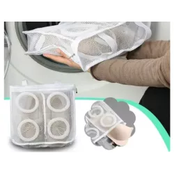 Worek siatka woreczek do prania butów obuwia dziecięcego z suwakiem pojemna-5907451352281