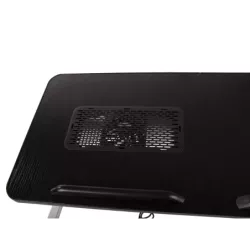 Stolik pod laptopa składany do łóżka stół podkładka chłodząca wentylator - 3